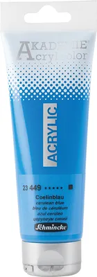 Produktbild von Schmincke 120ml AKADEMIE Acryl color Cölinblau Acryl 23 449 012