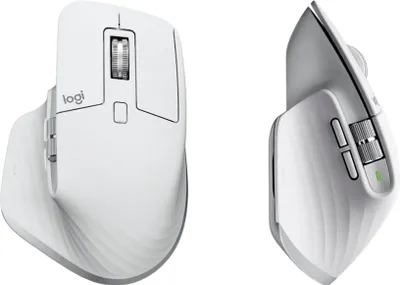 Obrázek produktu pro Logitech MX Master 3S, Pro praváky, Laser, Bluetooth, 8000 DPI, Šedá