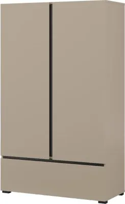 Zdjęcie produktu dla Szafka z szufladą 89 cm GLENROSE - kongo / czarny