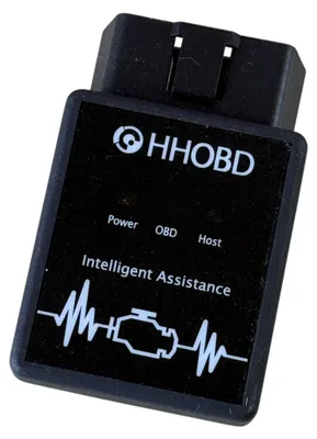 Image de EXZA HHOBD Bluetooth 2020 Appareil de diagnostic OBD2 intelligent pour smartphone Android, PC et véhicule automobile ; appareil de diagnostic