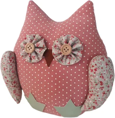 Image de Butoir de porte de 17 cm, multicolore, en tissu, pour chambre d'enfant