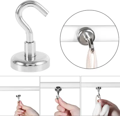 Magnete con base in acciaio con foro svasato 40 mm