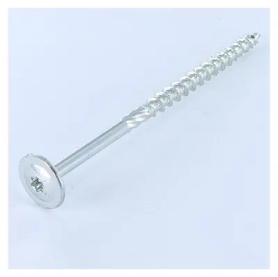Produktbild von Spanplattenschrauben Tellerkopfschrauben T40 8X100 Verzinkt
