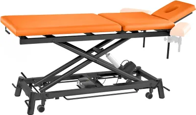Produktbild von Pader Medi Tech Elektrische Therapieliege "Ecofresh 3.0", 68 cm, 3-teilig, Apricot, Anthrazit