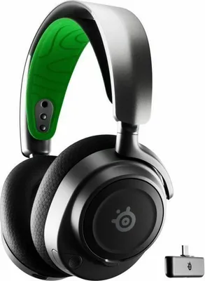 Image de SteelSeries Arctis Nova 7X, filaire et sans fil, gaming, 20 - 22 000 Hz, casque, noir, vert