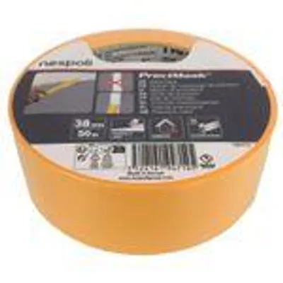 Obrázok produktu pre Washi maľovacie pásky, zlaté, odolné voči UV žiareniu a vode, 50 m x 50 mm