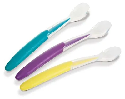 Zdjęcie produktu dla Silikonowe łyżeczki dla niemowląt Nuk SOFT