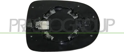 Produktbild von PRASCO Spiegelglas Außenspiegel Rechts für RENAULT Clio III Schrägheck (BR0/1, CR0/1) Konvex RN3277503