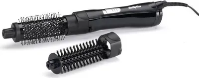 Image de Brosse Soufflante, BaByliss AS82E Shape & Smooth, 800W, 2 Brosses Interchangeables, Brosse Céramique 38mm, Brosse Volume 20mm