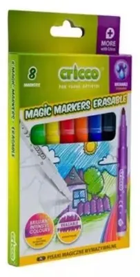 Image de CRICCO stylos effaçables 7+1 couleurs