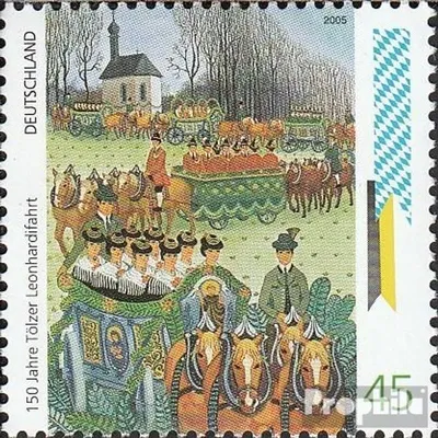 Produktbild von Briefmarken BRD (BR.Deutschland) 2005 Mi 2494 (kompl.Ausg.) postfrisch Brauchtum