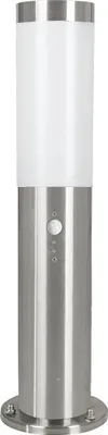 Produktbild von HELSINKI Stehleuchte Stehlampe Lampe - H45 x Ø7,5 cm - edelstahl - 1X12W exkl. - IP44