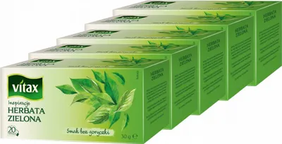 Obrázok produktu pre Herbata zielona Vitax Insp 20 torebek