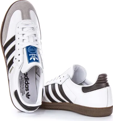 Produktbild von Adidas Samba OG Wit / Zwart - Uni Turnschuhe - B75806