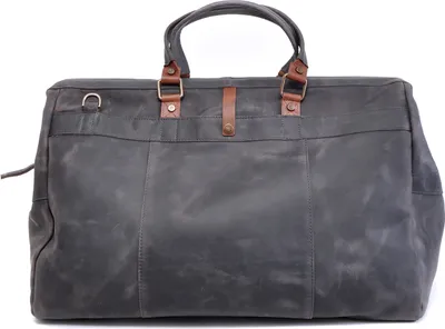 Produktbild von Berba - Leren reisTasche Barbarossa 826-600-07 Navy - Rot