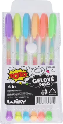Immagine prodotto di Set di 6 penne gel Rainbow