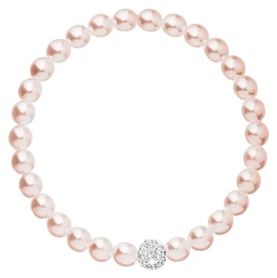 Image de Romantique bracelet de perles avec cristaux Preciosa 33115.3