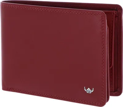 Produktbild von Golden Head Leder Geldbörse Polo RFID Protect Scheintasche 1154 Rot dunkelrot