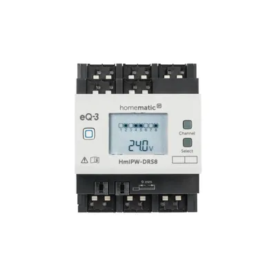 Immagine prodotto di Homematic IP Wired Smart Home - Attuatore di commutazione HmIPW-DRS8 - 8 canali