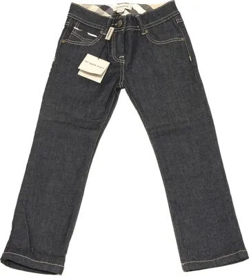 Produktbild von 9198G Jeans bimba blu BURBERRY Pantaloni Hose Kinder
