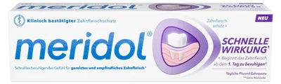 Obrázek produktu pro Pasta na zuby Meridol, rychlý účinek, ochrana dásní, balení 75 ml