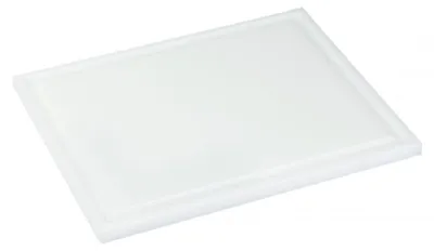 Productafbeelding van Interlux Snijplaat met sapgoot - 325x265x15mm - Wit