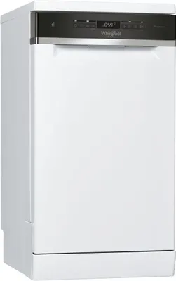 Obrázok produktu pre Whirlpool WSFO 3O23 PF - Freistehend - Slimline (45 cm) - Weiß - Schwarz - Tasten - 1,3 m