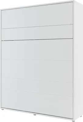 Produktbild von Mirjan24 Wandklappbett Bed-Concept BC-12 160x200 Vertical, Stilvoll Funktionsbett, Modernes Schrankbett (Farbe: Weiß Matt)