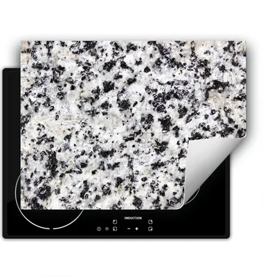 Produktbild von DarHaus Herdabdeckplatte 80x52 cm Anti Rutsch Matte Aufrollbar, Granit