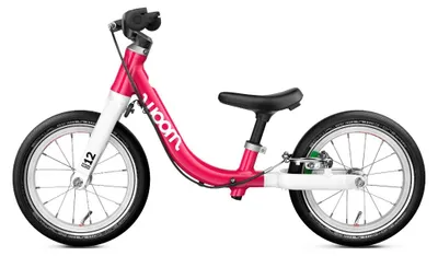 Produktbild von WOOM GO 1 (Gen. H) Kinder Laufrad 1,5 - 3,5 Jahre 82-100 cm pink 12"