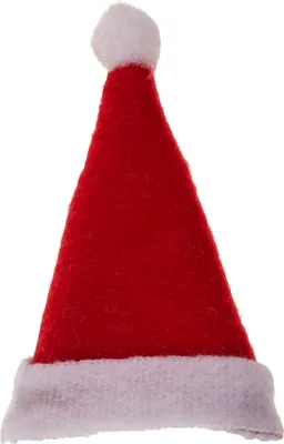 Produktbild von Weihnachtsmütze Haarspange - Weihnachts-Haarclip für die Adventszeit