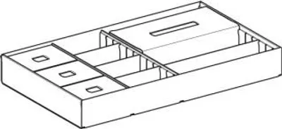 Produktbild von Geberit 244538001 Schubladenteiler für Geberit ONE