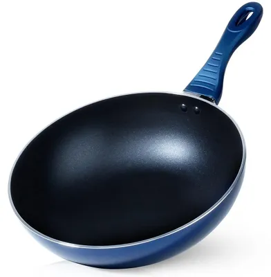 Image de Poêle à frire Diamond - Revêtement antiadhésif - 30 cm - Aluminium - Compatible avec les plaques de cuisson à gaz et à induction - Noir