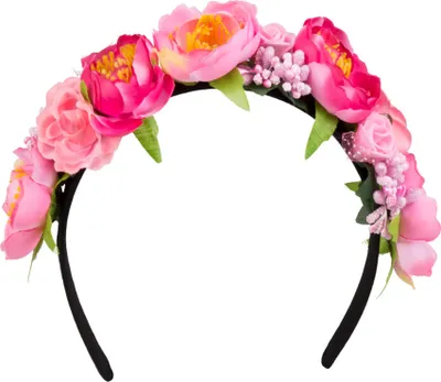 Produktbild von Haarreif mit Blumen Lotus
