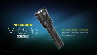 Productafbeelding van Nitecore MH25 PRO, inclusief batterij