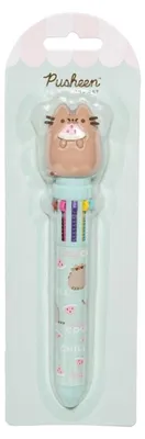 Zdjęcie produktu dla Długopis z figurką 10-kolorowy blister Pusheen Erik