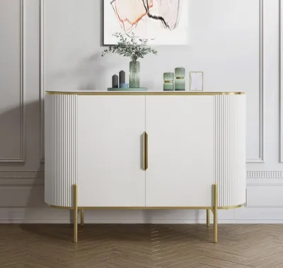 Obrázek produktu pro Designová komoda příborník skříňka moderní obývací pokoj komody dřevo
