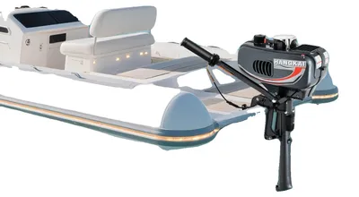 Obrázek produktu pro Přívěsný motor, 3,5 k, dvoutaktní, krátký hřídel, 5000 ot./min, vhodný pro lodě