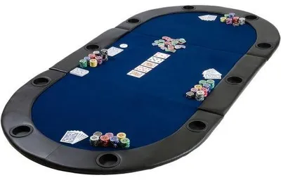 Obrázek produktu pro Poker podložka skládací modrá