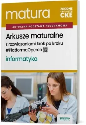 Zdjęcie produktu dla Matura 2027 Informatyka. Arkusze maturalne ZR - Piotr Dobosiewicz, Jarosław Drzeżdżon