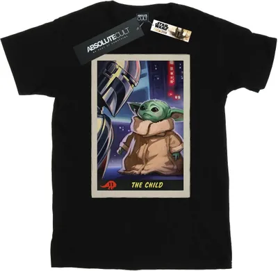 Produktbild von Star Wars - "The Mandalorian The Child" T-Shirt für Damen BI45681 (L) (Schwarz)