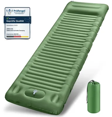 Obrázok produktu pre Kempingový samonafukovací matrac 12 cm, s nožnou pumpou, pre kempovanie