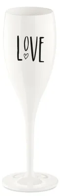 Obrázok produktu pre koziol 3780525, Pohár tvaru flute na sekt, Plast, Biela, 5,7 cm, 191 mm, Box