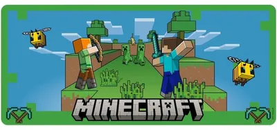 Produktbild von Minecraft Spielunterlage fü r den Schreibtisch