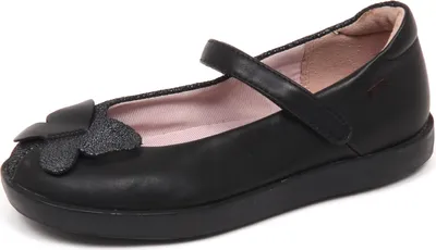 Produktbild von E1994 (ohne Schachtel), Ballerina-Schuhe, Bimba Nero, CAMPER TWINS, Kinderschuhe, Mädchen