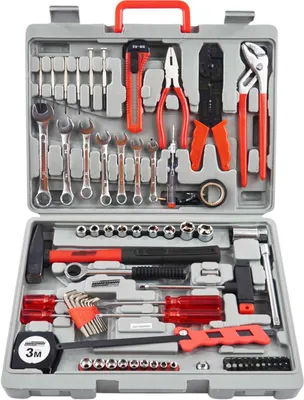 Produktbild von Brüder Mannesmann 555-teiliges Handwerkzeug-Set 29555
