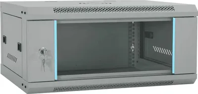 Image de Armoire réseau avec stockage Gris 60 x 35 x 28 cm Acier
