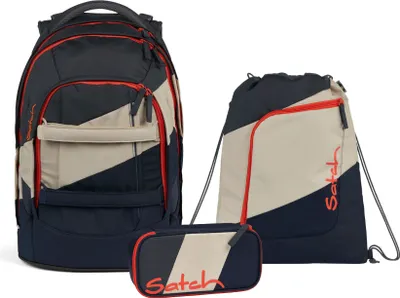 Produktbild von Satch Schulrucksack-Set PACK Cliff Jumper 3-teilig, ergonomisch