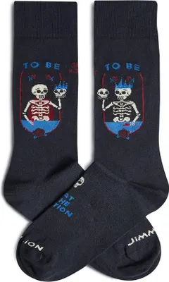 Image de Jimmy Lion Hamlet Crew-socken Grau EU 41-46 Herren,Damen Grau EU 41-46