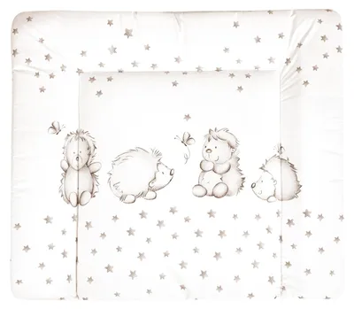 Produktbild von Julius Zöllner Wickelauflage Softy Folie 75x85 cm Igelchen